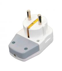 Вилка з заземленням, з вимикачем SETEL 16А, швидкий монтаж (B1131)