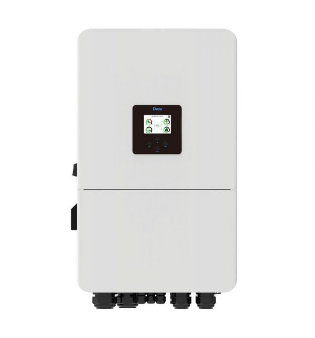 Інвертор гібридний 16кВт Deye SUN-16K-SG05LP3-EU-SM2 WiFi (16 kW, 3 фази, 2 MPPT, LV) чиста синусоїда