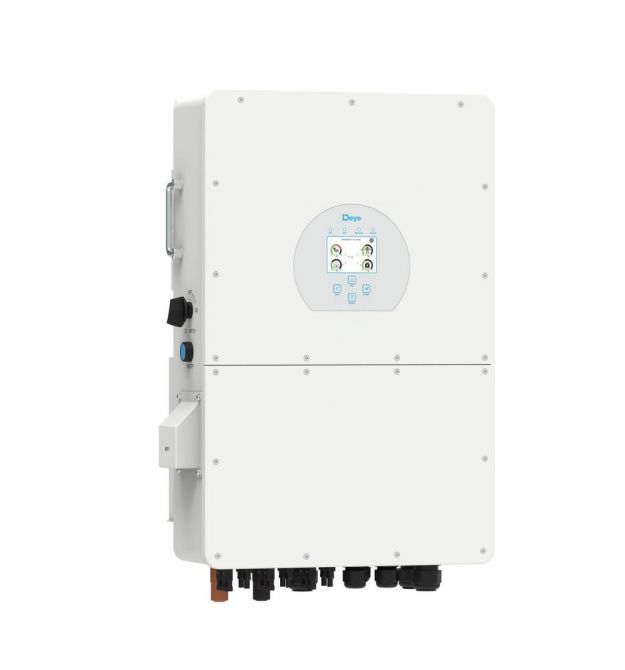Інвертор гібридний 30кВт Deye SUN-30K-SG02HP3-EU-AM2 WiFi (30 kW, 3 фази, 3 MPPT, HV) чиста синусоїда