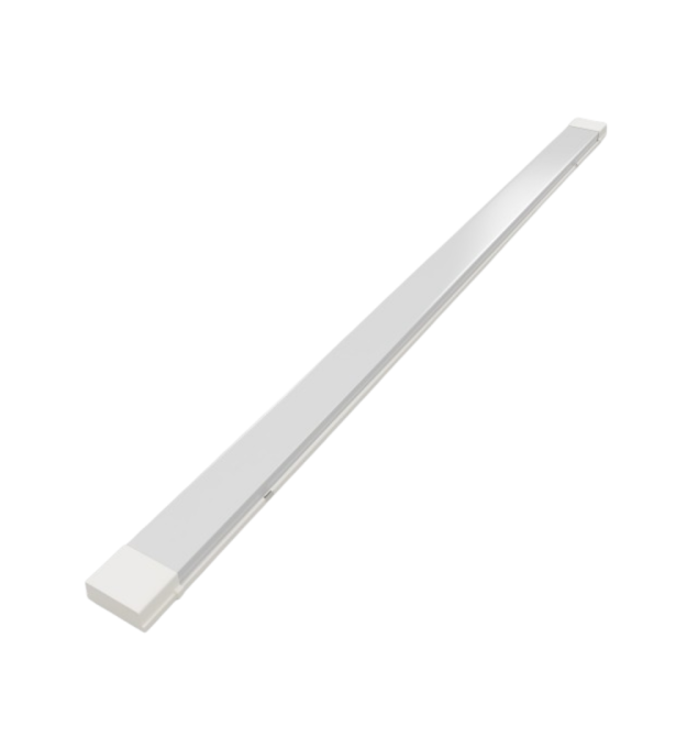 Світлодіодний світильник Vestum 1,2м, 60W, 6500K, 220V, IP20, 1200x62мм білий