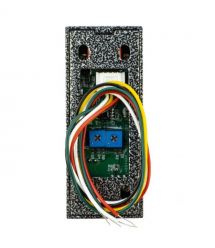 Кнопка выхода бесконтактная металлическая уличная накладная SEVEN K-7496NDW silver