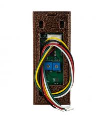 Кнопка выхода бесконтактная металлическая уличная накладная SEVEN K-7496ND bronze