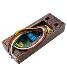 Кнопка выхода бесконтактная металлическая уличная накладная SEVEN K-7496ND bronze