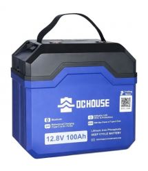 Аккумуляторная батарея DСHOUSE 12.8V 100Ah (ECO-LFP1210004) Bluetooth