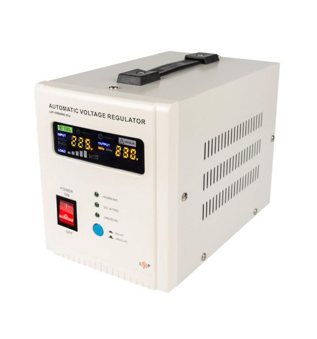 Стабілізатор напруги Logicpower LP-1750RD EU (1000Вт/7 ступ)