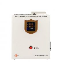 Стабілізатор напруги Logicpower LP-W-5000RD EU (3000Вт/7 ступ)
