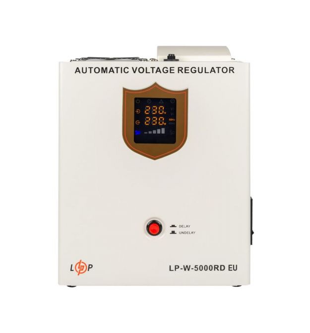 Стабілізатор напруги Logicpower LP-W-5000RD EU (3000Вт/7 ступ)
