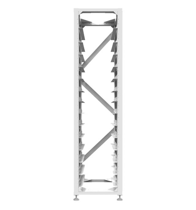 Стойка для 14 висковольтных батарей Deye BOS-A-Rack-14 floors