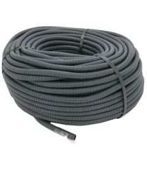 Труба гофрированная 350Н 32/25мм бухта 50м гибкая с протяжкой негорючая