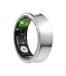 Смарт-кільце XO Smart Ring RS01 розмір 10 (19,8mm), 18 mAh, Bluetooth, Silver, 2,5 г