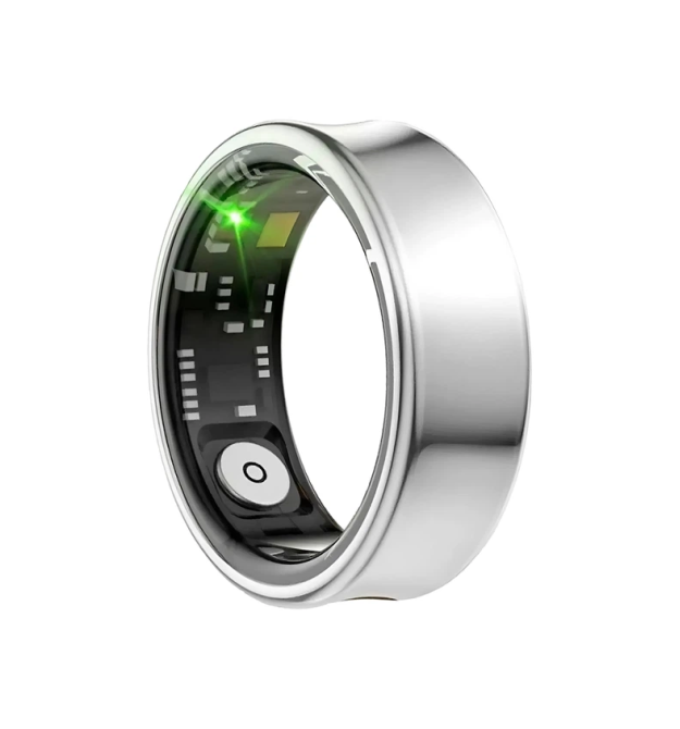 Смарт-кільце XO Smart Ring RS01 розмір 10 (19,8mm), 18 mAh, Bluetooth, Silver, 2,5 г