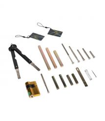 Замок біометричний автономний Trinix TRL-8808WFV Black L-R з WiFi, розпізнаванням об