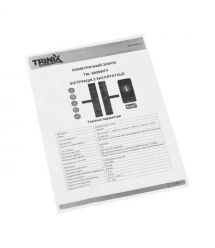 Замок біометричний автономний Trinix TRL-8808WFV Black L-R з WiFi, розпізнаванням об