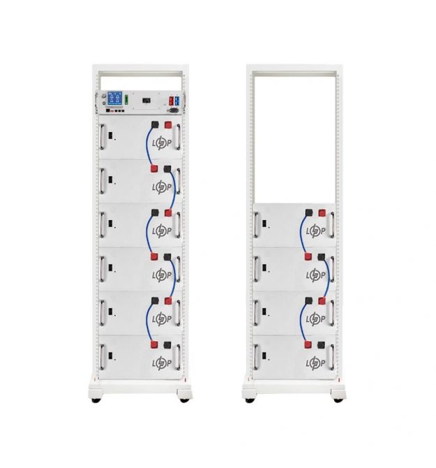 Акумулятор LP LiFePO4 Battery HVM 512V 150Ah (76800 Wh) BMS 125А AB Lrack white