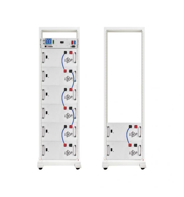 Акумулятор LP LiFePO4 Battery HVM 409,6V 150Ah (61440 Wh) BMS 125А AB Lrack white