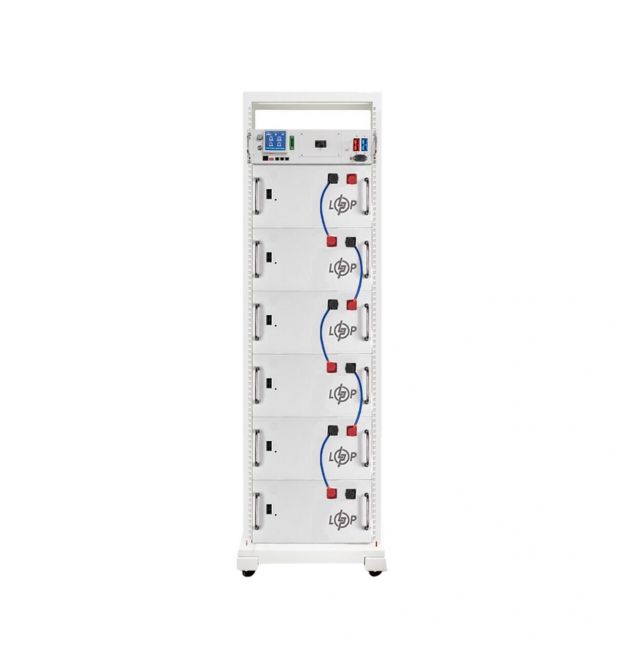Акумулятор LP LiFePO4 Battery HVM 307,2V 150Ah (46080 Wh) BMS 125А AB Lrack white