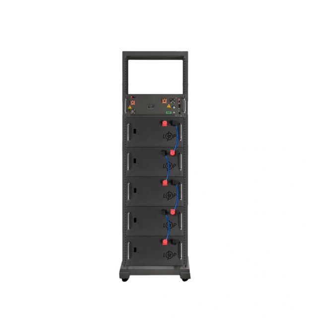 Акумулятор LP LiFePO4 Battery HVM 256V 150Ah (38400 Wh) BMS 125А AB Lrack white