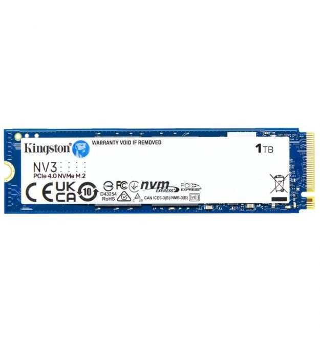 Накопитель Kingston 1TB NV3 SSD M.2 2280 PCIe 4.0 NVMe