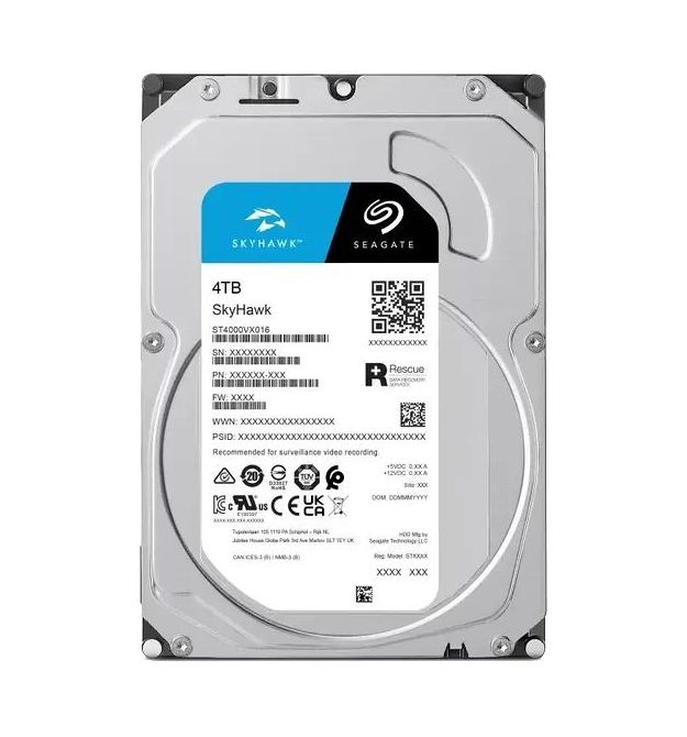 Жесткий диск внутренний SEAGATE SkyHawk ST4000VX016 4Тб