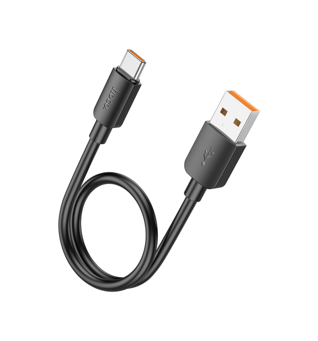 Кабель Hoco X96, USB-Type-C, 100W, Black, довжина 0.25м, BOX