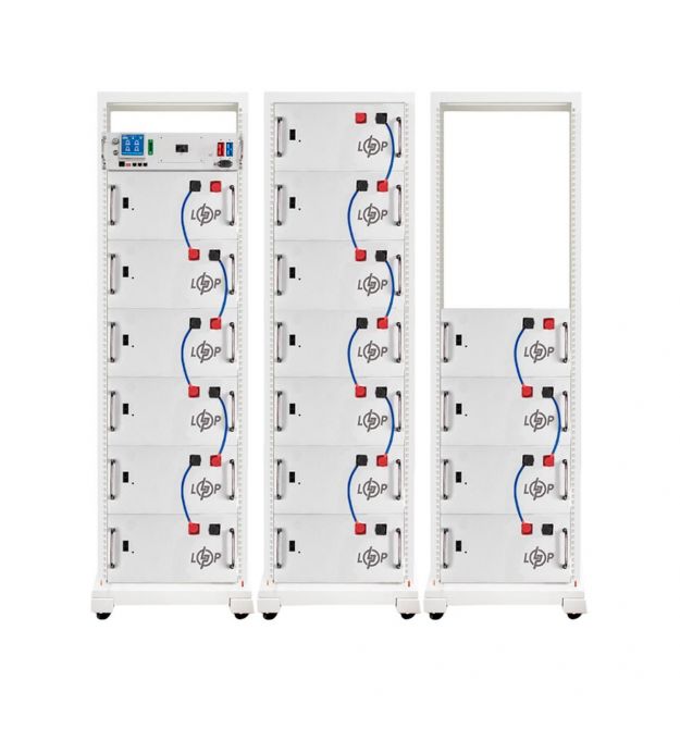 Акумулятор LP LiFePO4 Battery HVM 870,4V 150Ah (130560 Wh) BMS 160А P AB Lrack white