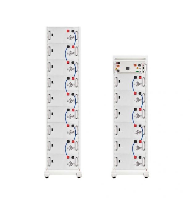 Акумулятор LP LiFePO4 Battery HVM 768V 150Ah (115200 Wh) BMS 160А P AB Lrack white