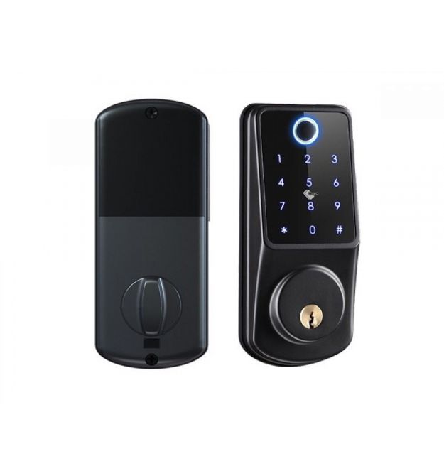 Smart замок ATIS Lock A20T зі сканером відбитку пальця і зчитувачем Mifare