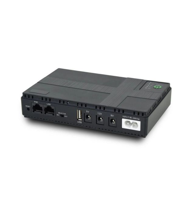 Джерело безперебійного живлення DCP-018W Mini UPS для Wi-Fi роутера