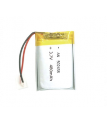 Літій-полімерний акумулятор 5*24*38mm (Li-ion 3.7В 480мА&ampmiddotч)