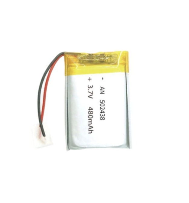 Літій-полімерний акумулятор 5*24*38mm (Li-ion 3.7В 480мА&ampmiddotч)