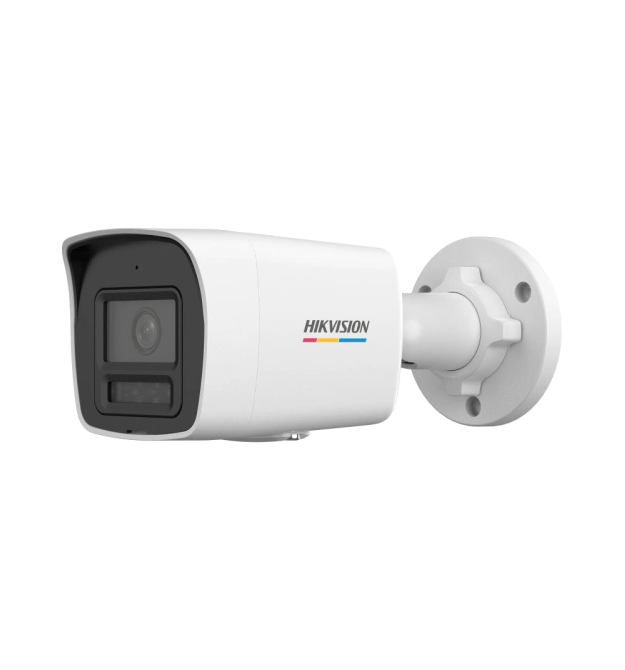 4МП циліндрична ColorVu 3,0 відеокамера зі звуком та SD картою Hikvision DS-2CD1047G3-LIUF (4мм)