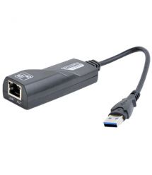 Адаптер с USB на Gigabit Ethernet Gembird NIC-U3-02