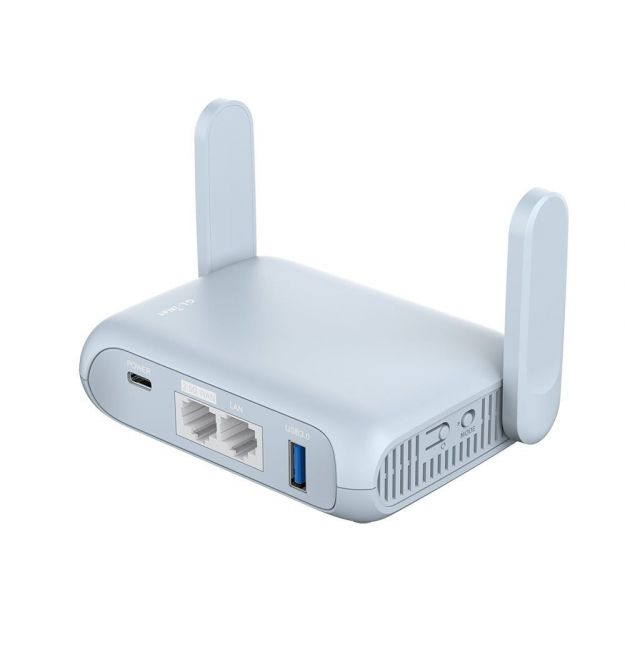 WiFi 6 маршрутизатор GL.iNet Beryl AX (GL-MT3000-EU) 2.5G дводіапазонний портативний