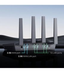 WiFi 6 маршрутизатор GL.iNet Flint 2 (GL-MT6000-EU) 2.5G дводіапазонний