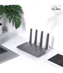 WiFi 6 маршрутизатор GL.iNet Flint (GL-AX1800-EU) гігабітний дводіапазонний
