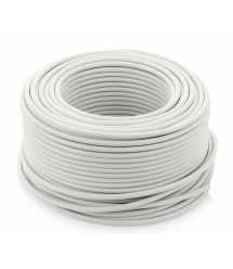 Кабель ПВС 3х2.5 білий бухта 100 метрів ціна за бухту