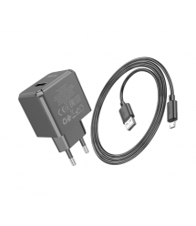 Набір СЗУ HOCO CS11A + кабель Micro, 1xUSB, 2.1A, кабель 1м, Black, Blister