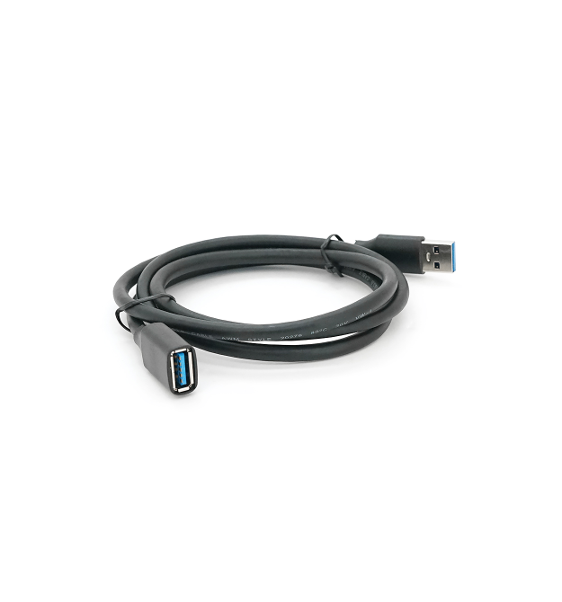 Подовжувач VEGGIEG USB 3.0 AM - AF, 1.0m, Black