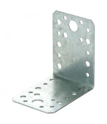 Угольник с усиленным ребром APRO 90х50х55х2.0 (10 шт)