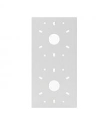 Кронштейн подвійний КМС-2 (білий)