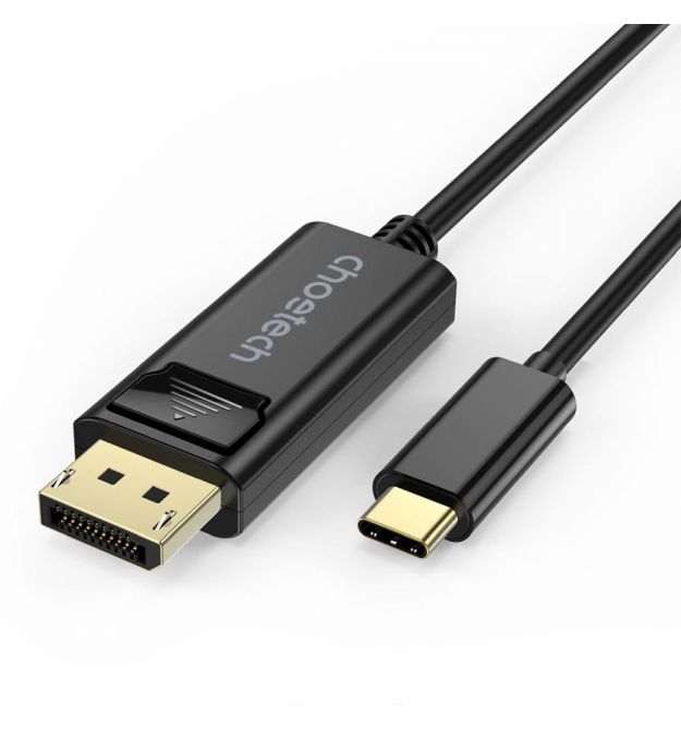 Кабель Choetech XCP-1801 Black USB-C to DisplayPort 8K@60Hz 1.8m