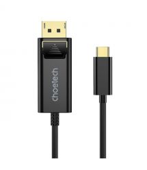 Кабель Choetech XCP-1801 Black USB-C to DisplayPort 8K@60Hz 1.8m