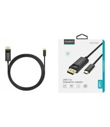 Кабель Choetech XCP-1801 Black USB-C to DisplayPort 8K@60Hz 1.8m