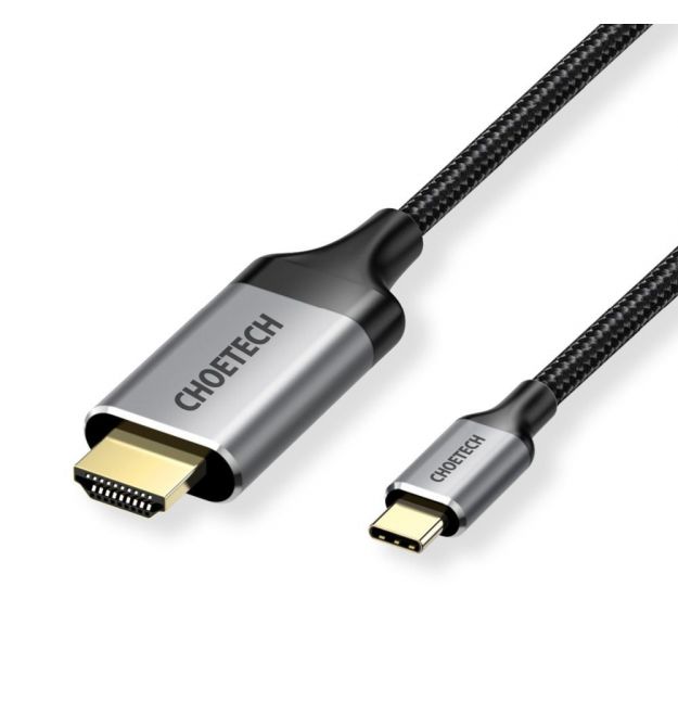 Кабель Choetech CH0021 Black USB-C to HDMI 4K@60Hz 1.8m