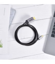 Кабель Choetech CH0021 Black USB-C to HDMI 4K@60Hz 1.8m