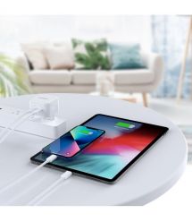 Мережевий зарядний пристрій Choetech Q5008 PD35W 2xUSB-C White