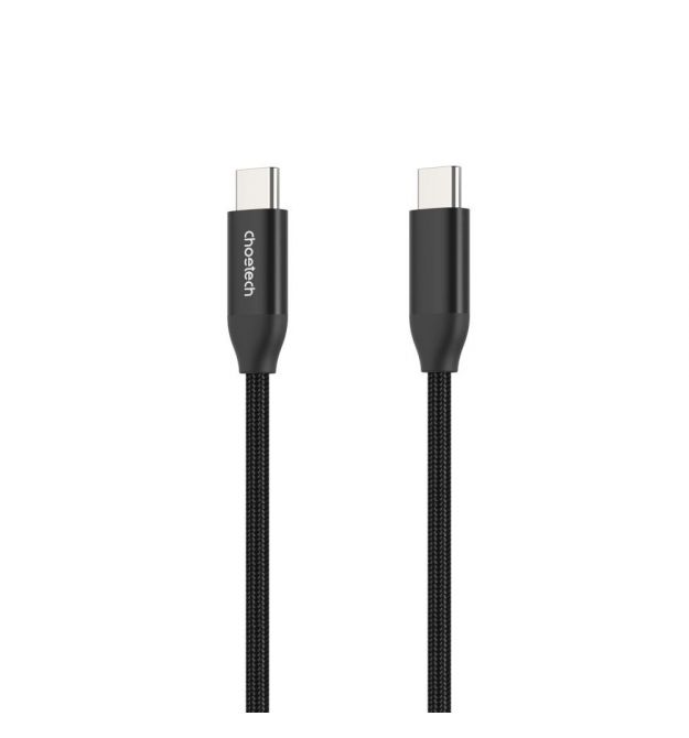 Кабель Choetech XCC-1035 Black USB-C to USB-C PD3.1 240W 1m