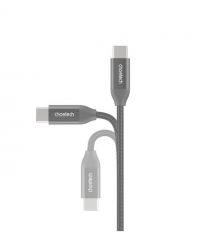 Кабель Choetech XCC-1035 Black USB-C to USB-C PD3.1 240W 1m
