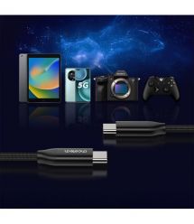 Кабель Choetech XCC-1035 Black USB-C to USB-C PD3.1 240W 1m