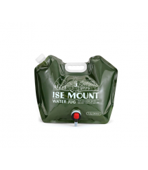 Складана каністра для води ISE MOUNT, об&aposєм 7,5 л. З краном. 420х50х305мм. Dark Green